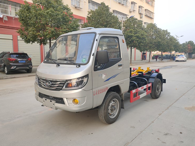 唐骏单轮3方勾臂垃圾車(chē)