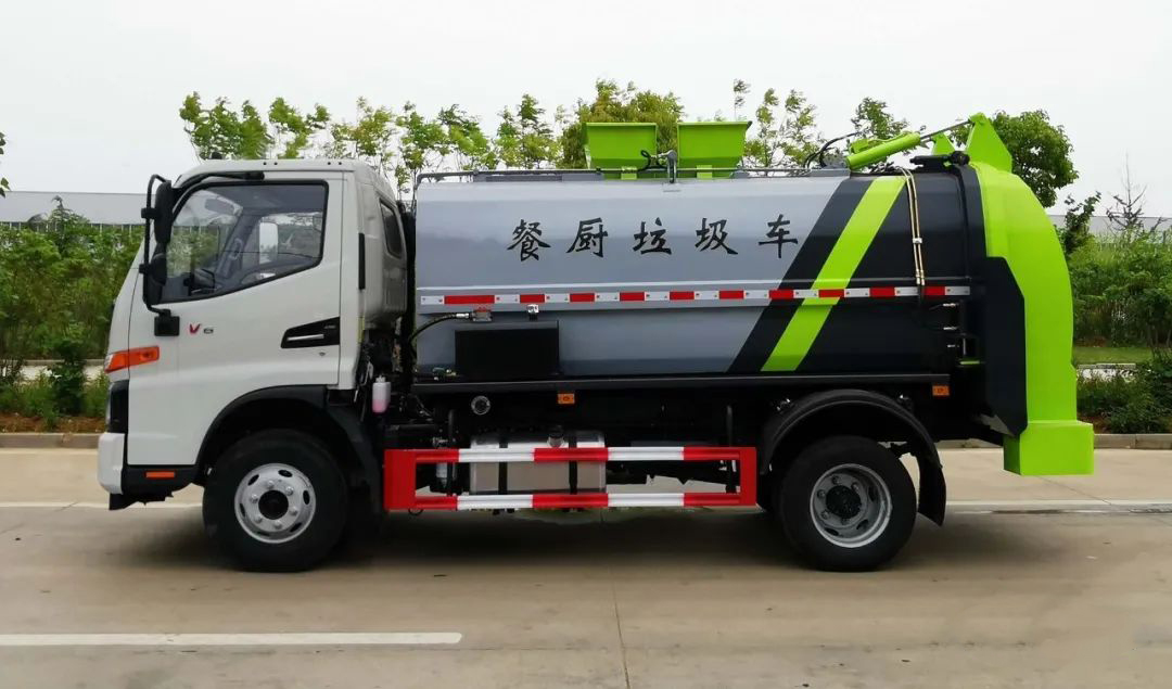 江淮骏铃國(guó)六4.5方餐厨垃圾車(chē)